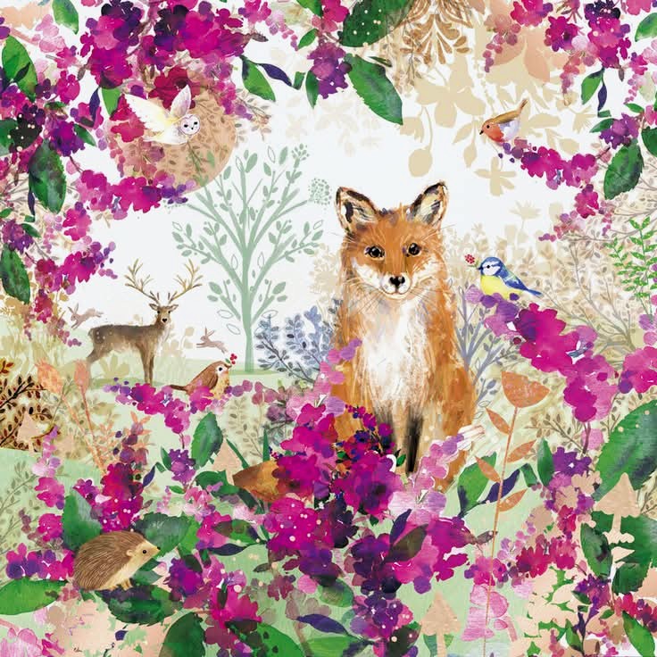 Whimsical Forest Fox