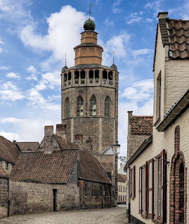 Medieval Bell Tower Bruges
