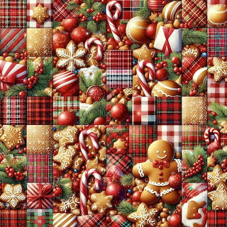 Christmas Fabric Pattern