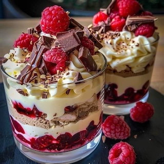 Raspberry Chocolate Trifle