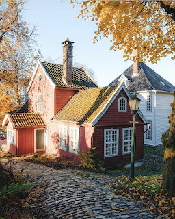 Autumn Scandinavian Houses
