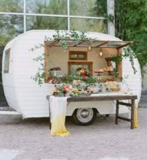 Vintage Flower Trailer