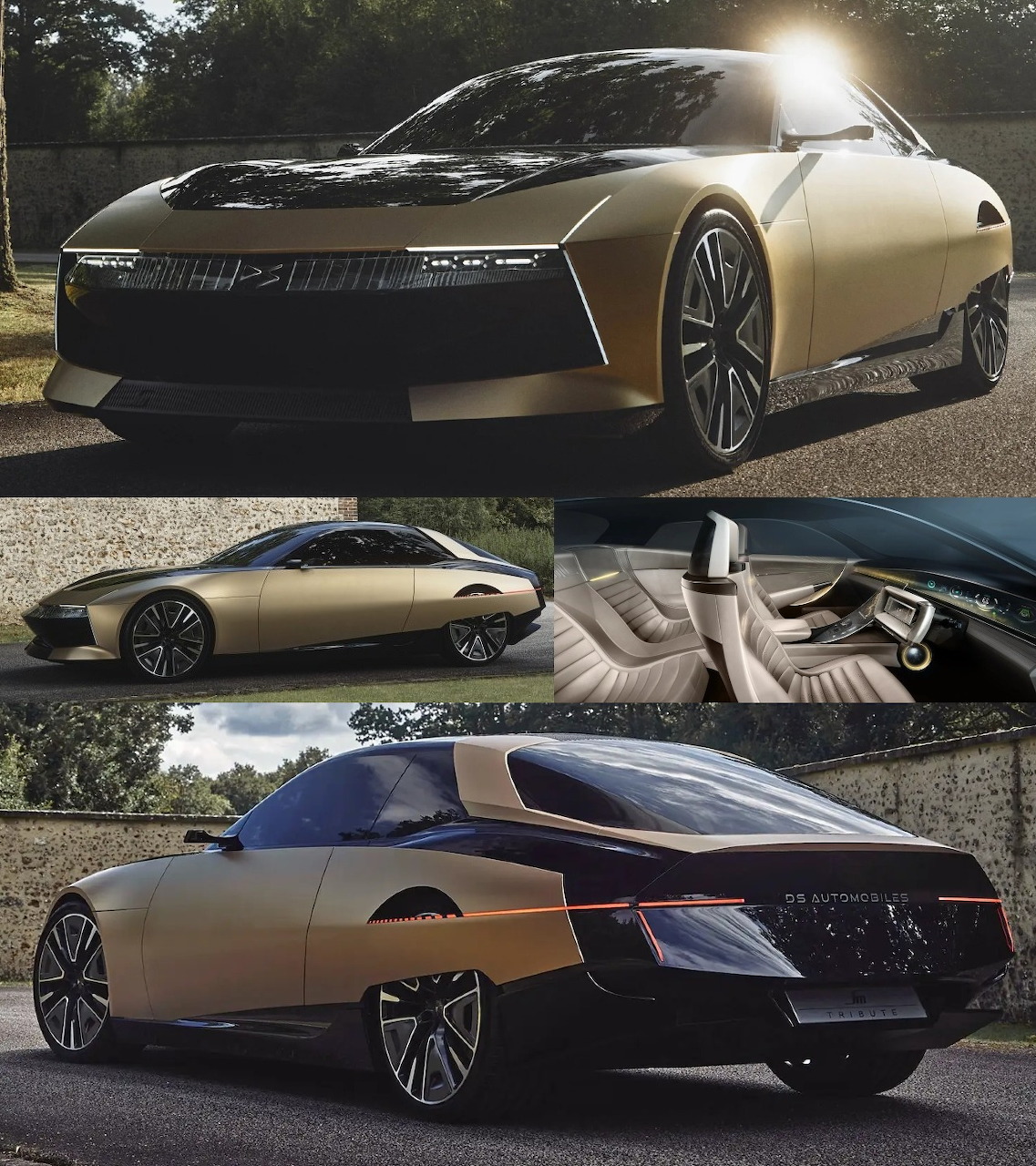 Citroën DS SM Tribute EV Concept