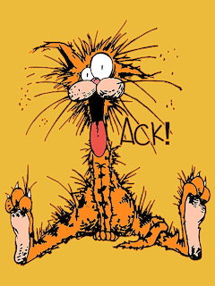 Electrocuted Cat Cartoon