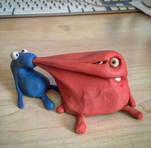 Clay Monster Figures