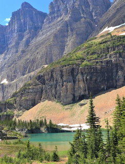 Glacier National Park Mountain Lake