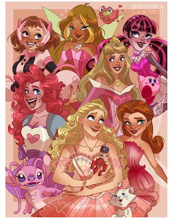 Disney Princesses Group Portrait