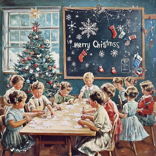 Vintage Christmas Classroom