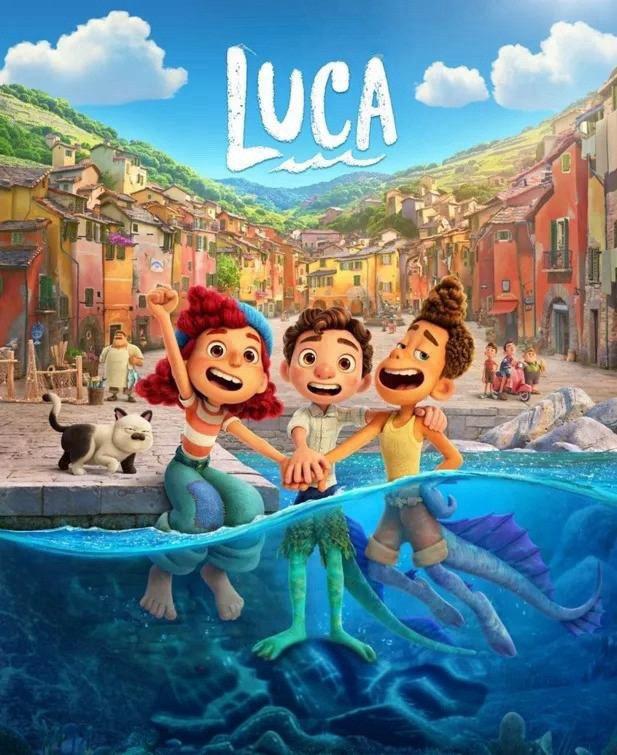 Luca Pixar Movie Poster