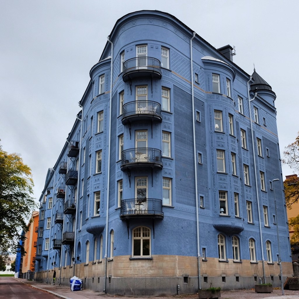 Blue Corner Building