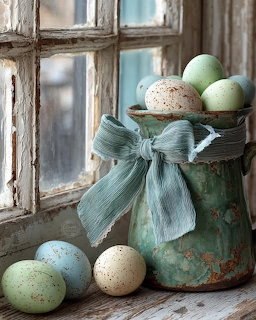 Rustic Easter Eggs
