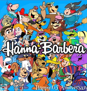 Hanna Barbera Characters Collage