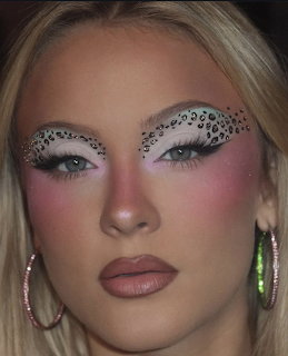Zara Larsson Cheetah Makeup