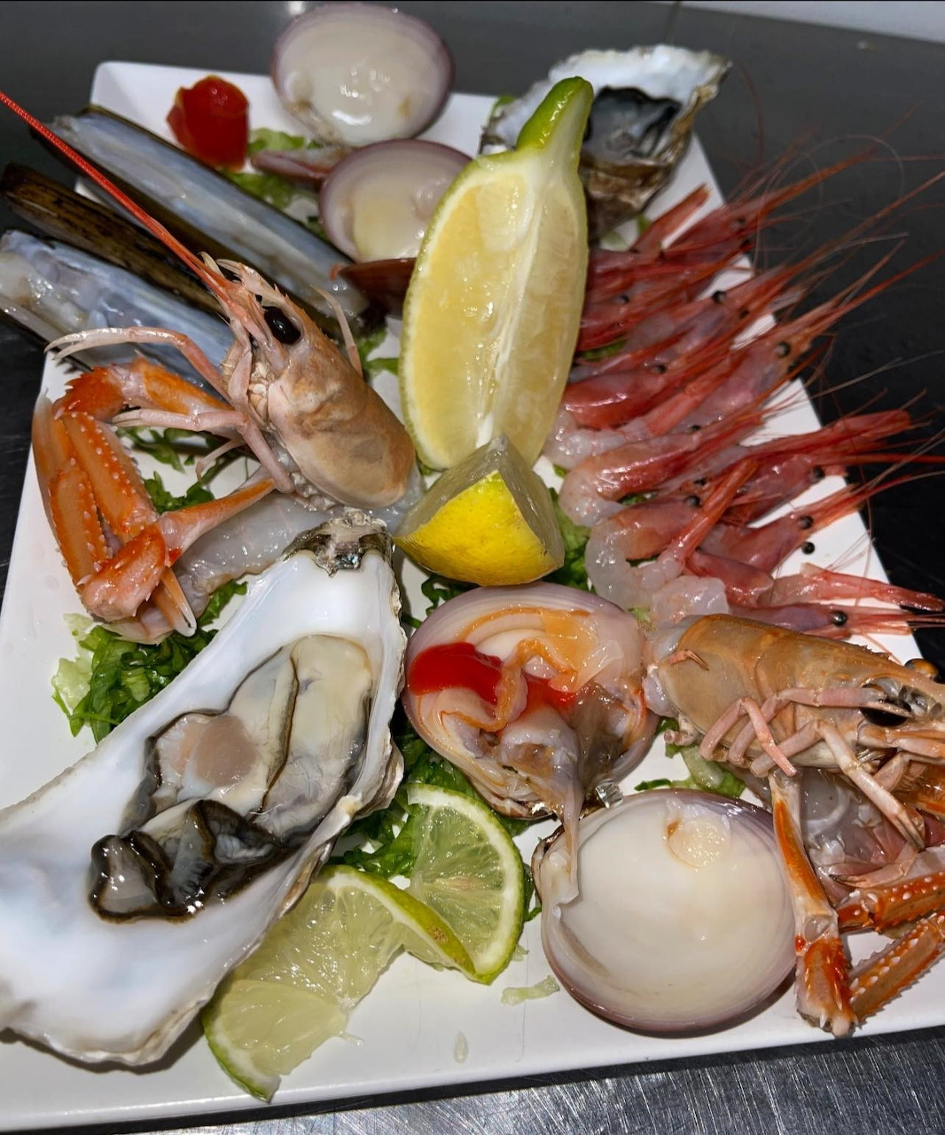 Seafood Platter with Shellfish