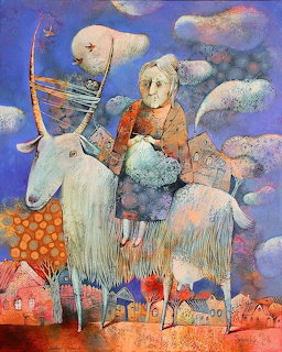 Anna Silivonchik Folk Art Painting