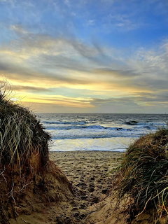 Walberswick Beach Sunset