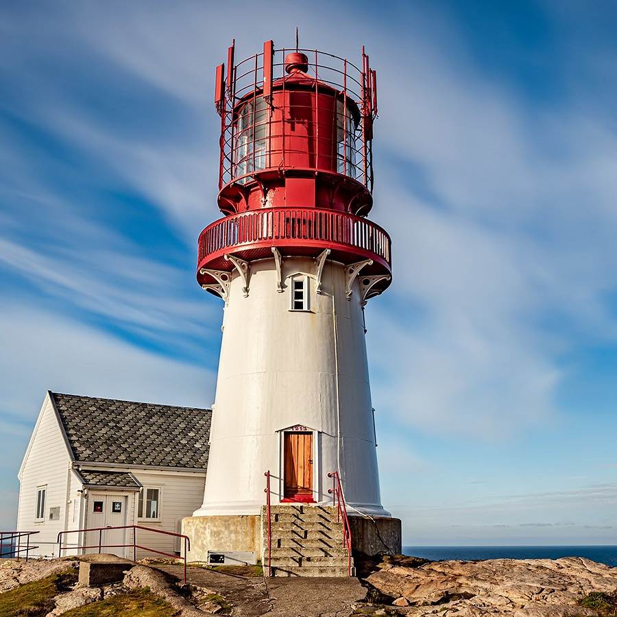 Norway Lighthouse Ocean