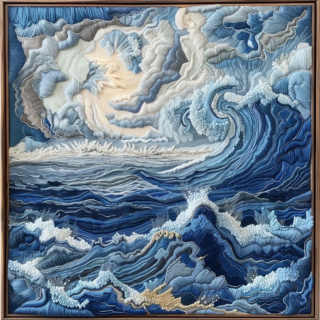 Ocean Waves Art