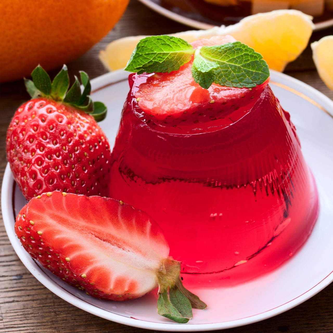 Strawberry Jelly Dessert