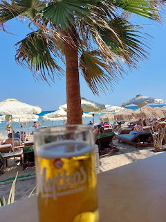 Beach Beer Glass