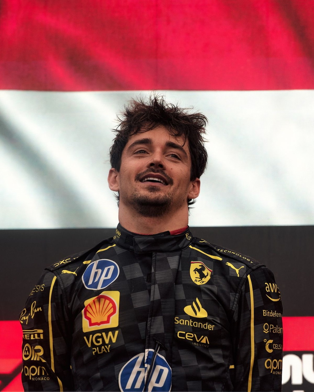 Charles Leclerc Portrait