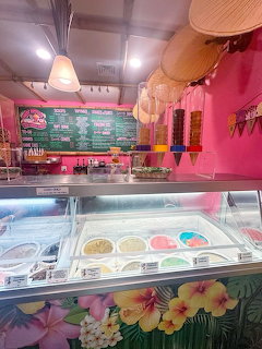 Pink Ice Cream Shop