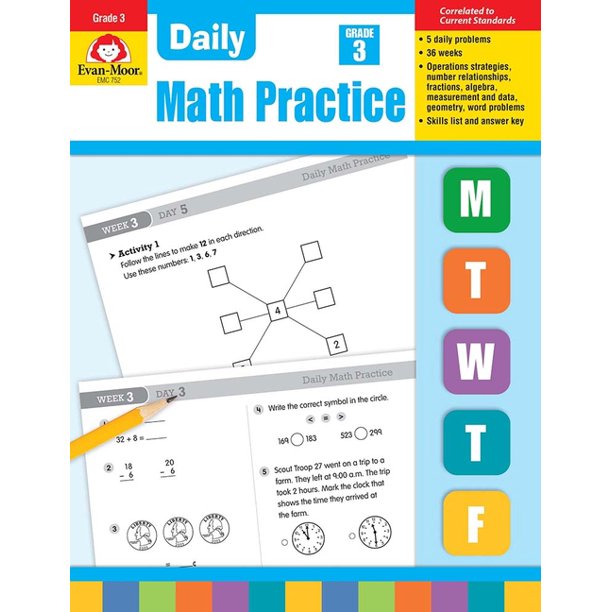 Daily Math Practice Cover