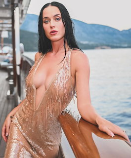 Katy Perry on Boat