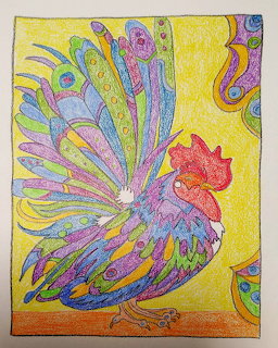 Colorful Roster Drawing
