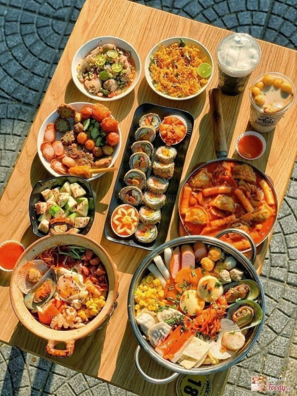 Japanese Food Spread