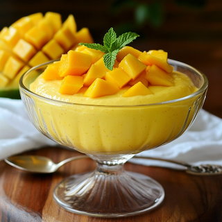 Mango Mousse Dessert
