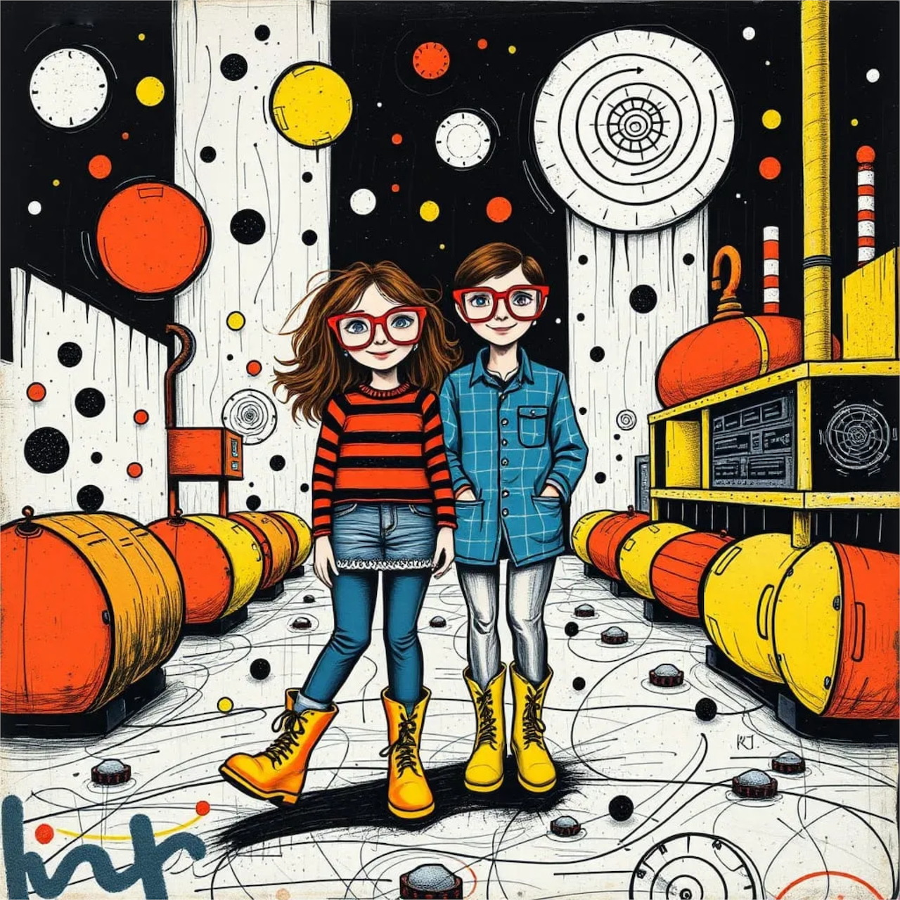 Cartoon Couple Factory