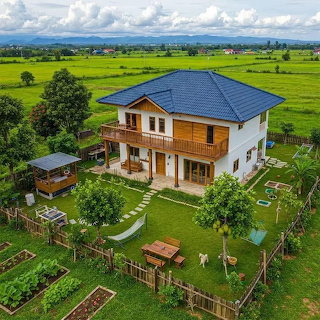 Modern House with Garden