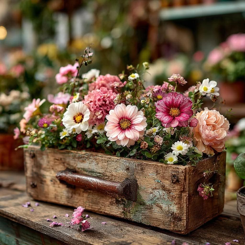 Rustic Flower Arrangement