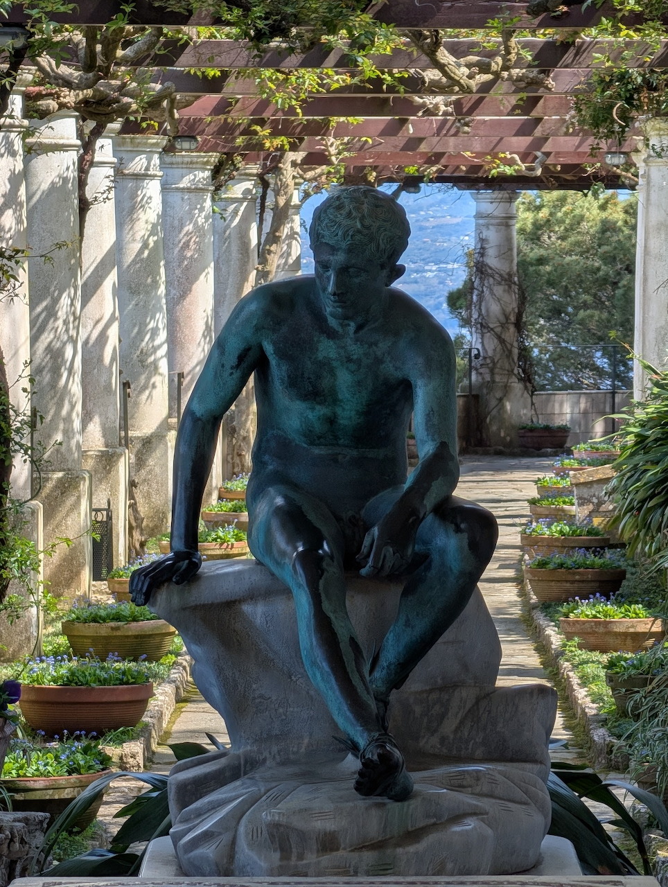 Villa San Michele Statue