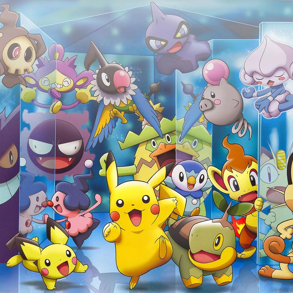 Pokemon Group Photo
