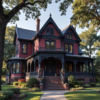 Victorian Home with Turret