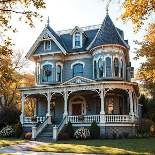 Victorian House with Turret