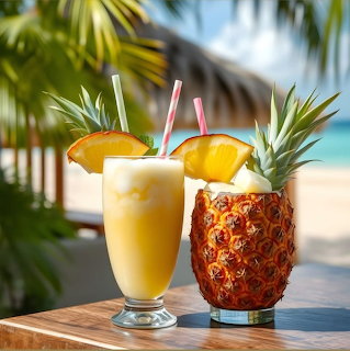 Tropical Beach Cocktails