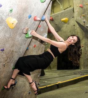 Grace Caroline Currey Climbing Wall