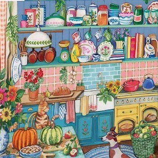 Colorful Kitchen Interior