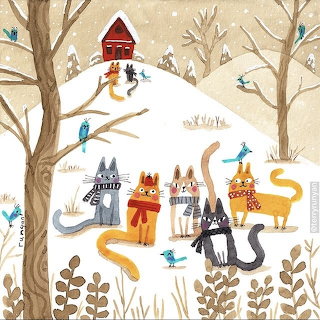 Winter Cats