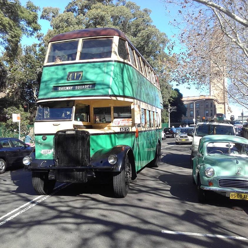 Sydney Vintage Double Decker Bus