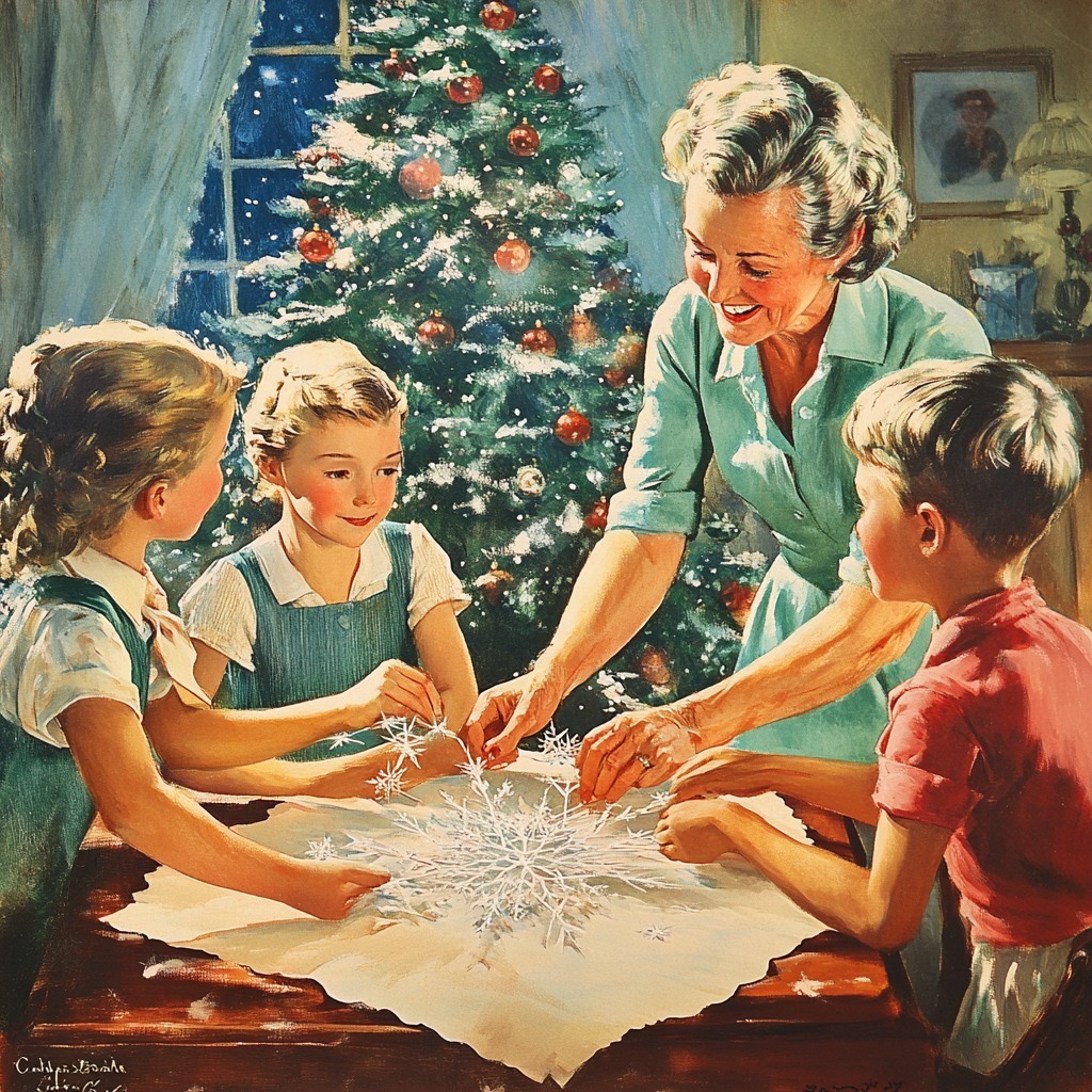 Family Christmas Craft Time