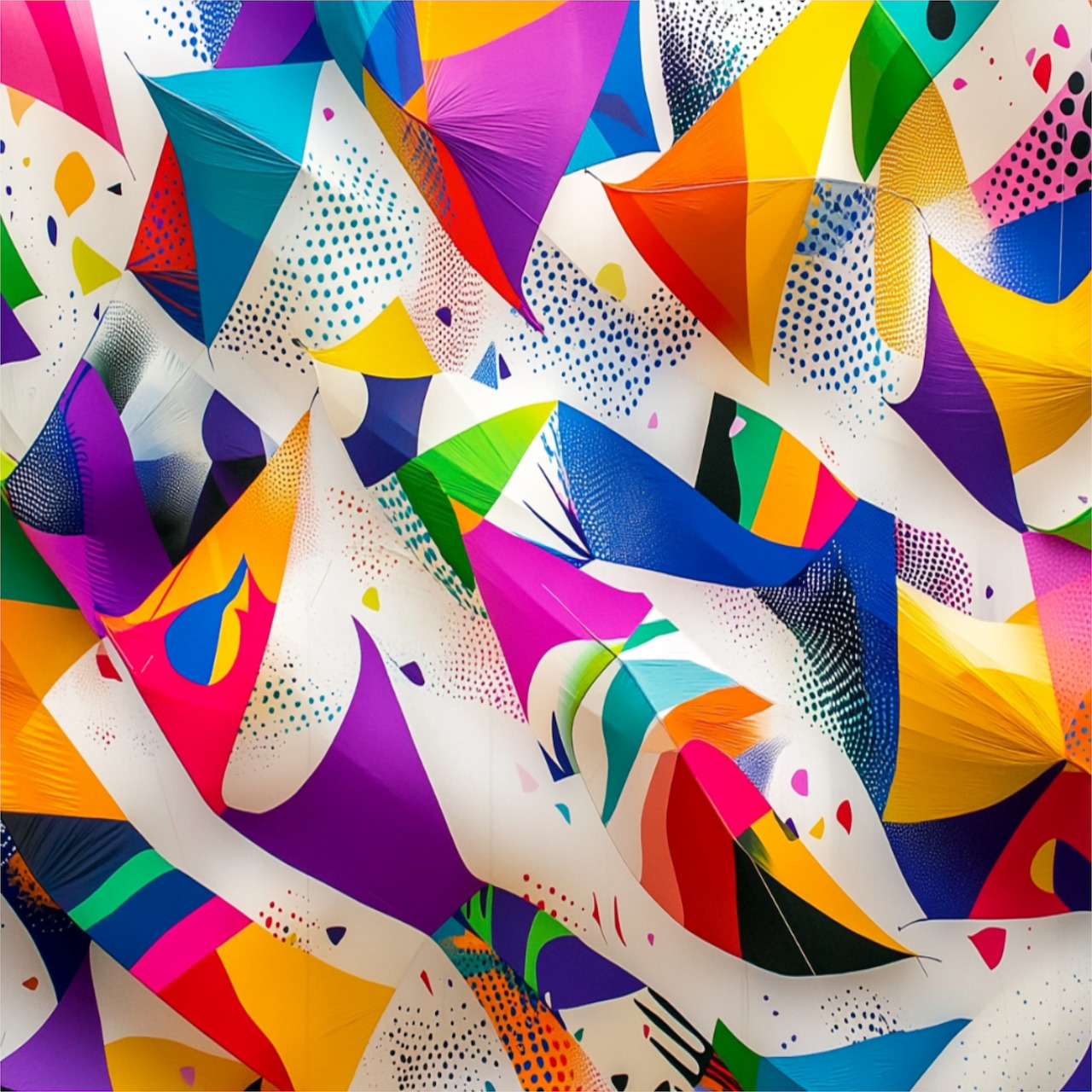 Colorful Abstract Geometric Shapes