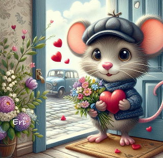 Cute Mouse Valentine