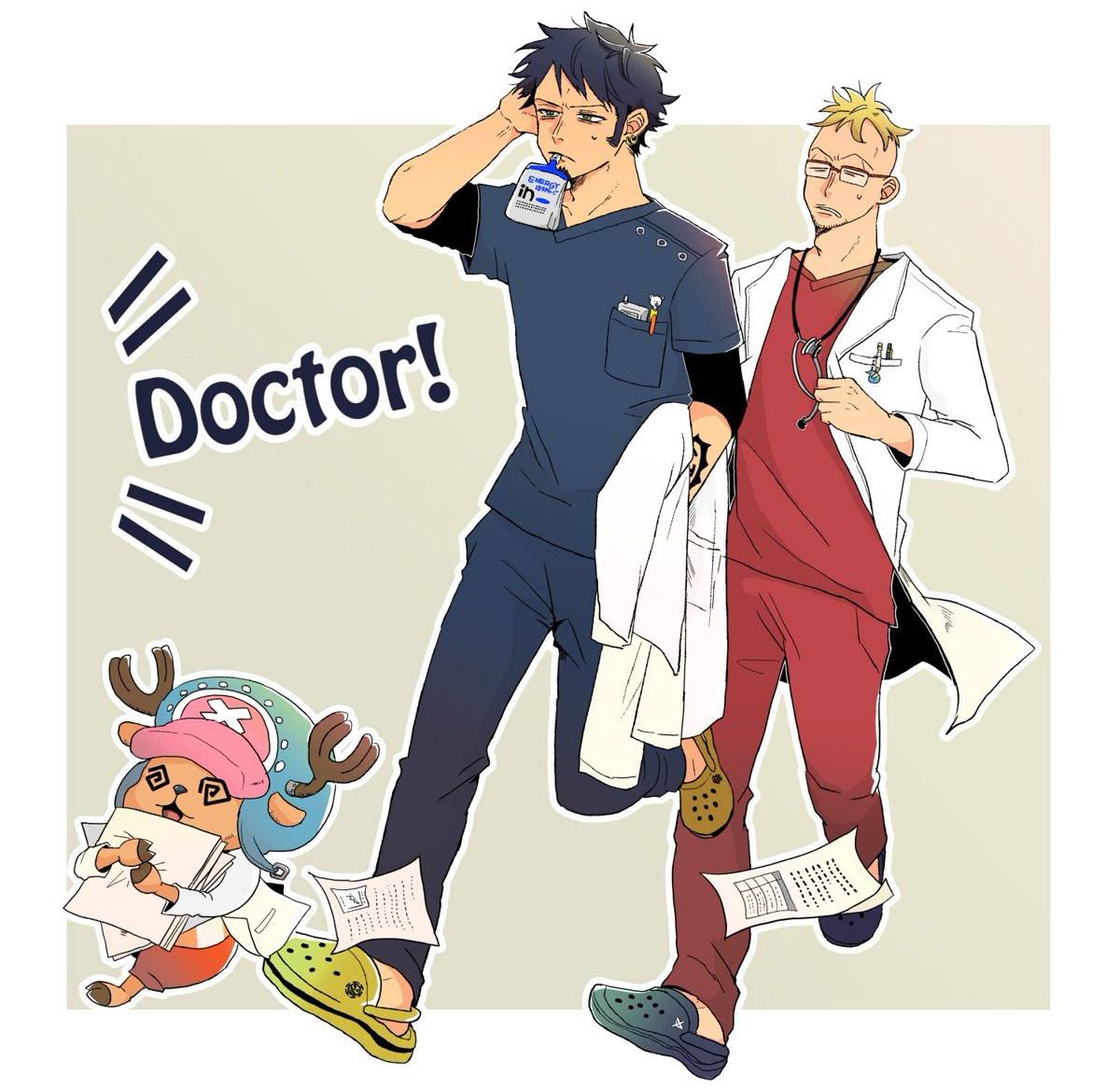 Chopper, Law and Marco