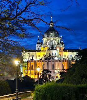 Almudena Cathedral at Night