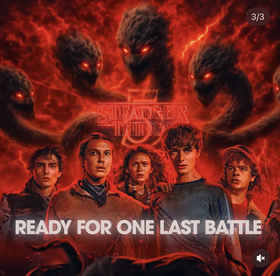 Stranger Things Battle Poster