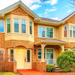 Yellow Brick Georgian House